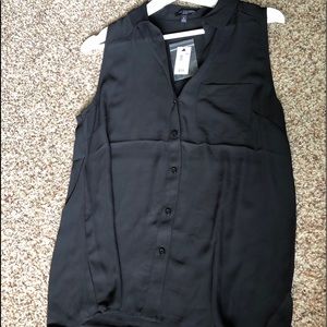 The Limited Sleeveless button down